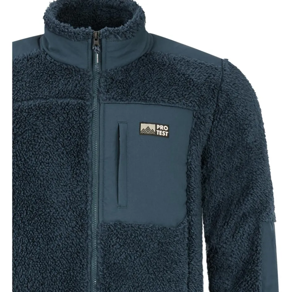 Protest Ski Vesten|Wintersport*Bleaker fleece vest heren twilight navy