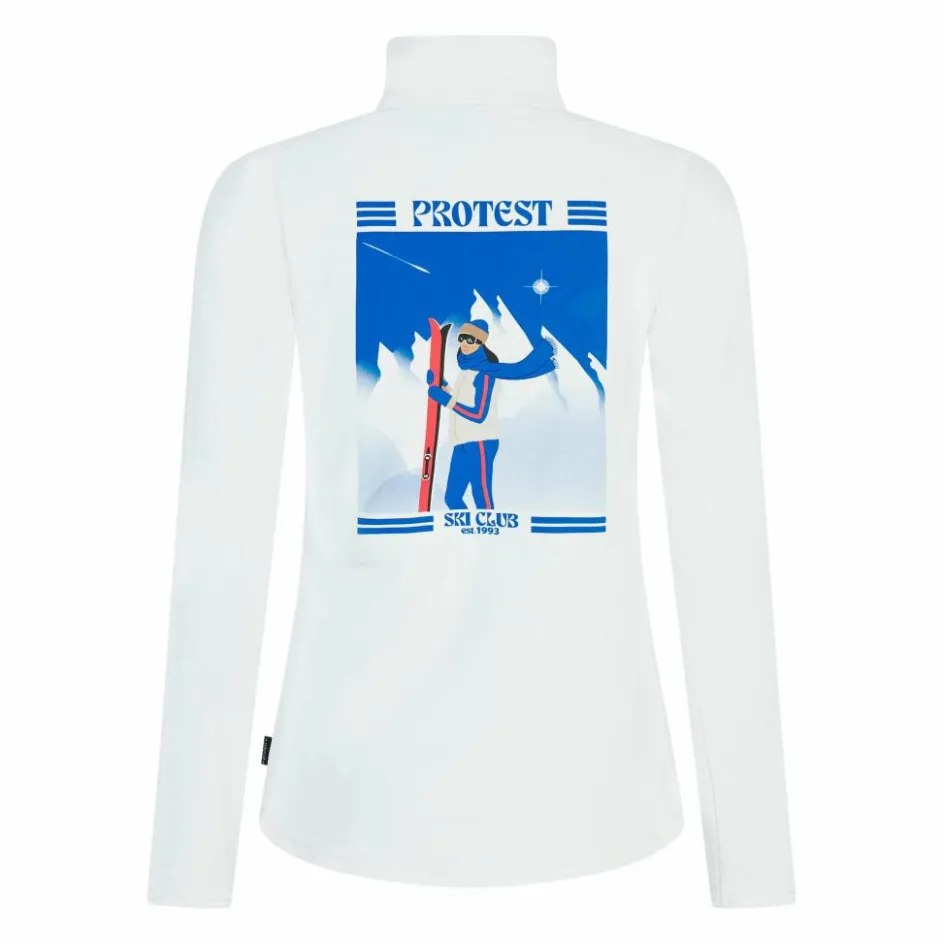 Protest Skipullies|Wintersport*Gentle skipully dames seashell offwhite