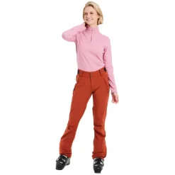 Protest Skibroeken|Wintersport*Lole softshell skibroek dames uluru rust