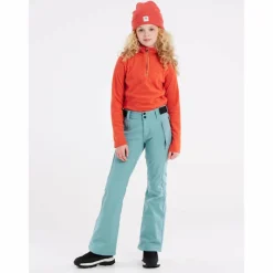 Protest Skibroeken|Wintersport*Lole softshell skibroek junior crocodile green