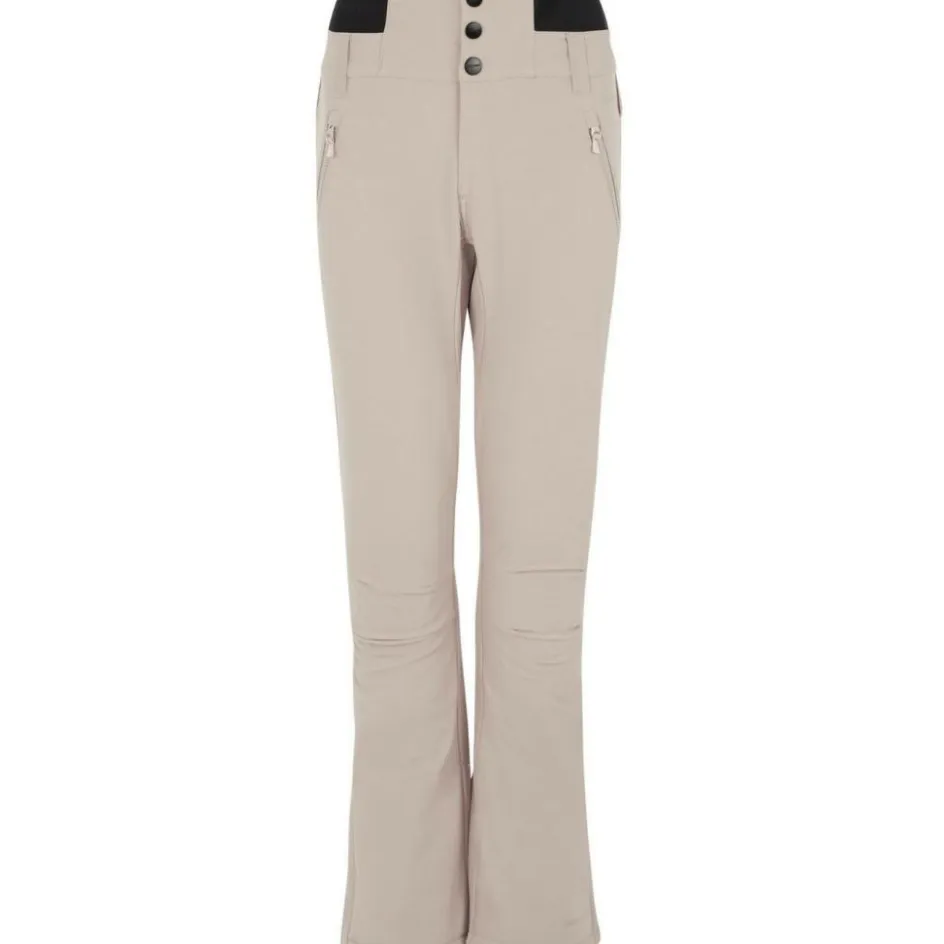 Protest Skibroeken|Wintersport*LULLABYOS skibroek dames bamboobeige