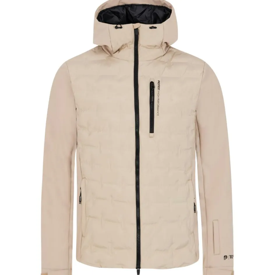 Protest Ski Jassen|Wintersport*MALMO winterjas heren bamboobeige