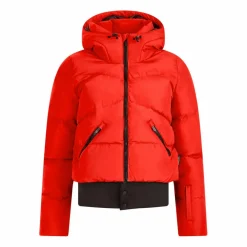 Protest Ski Jassen|Wintersport*Preppy winterjas dames poppy red