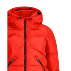 Protest Ski Jassen|Wintersport*Preppy winterjas dames poppy red