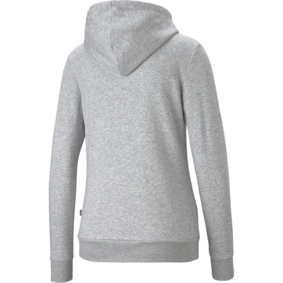 Puma Truien & Vesten*Essentials Logo hoodie dames light grey heather