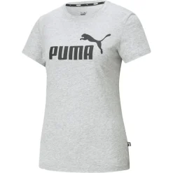 Puma Shirts, Polo's & Blouses*Essentials Logo shirt dames light grey heather