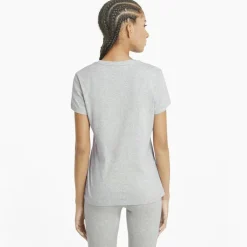 Puma Shirts, Polo's & Blouses*Essentials Logo shirt dames light grey heather