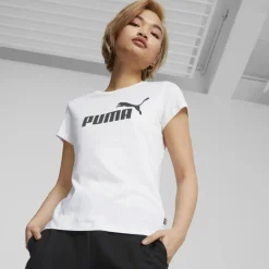 Puma Shirts, Polo's & Blouses*Essentials Logo shirt dames white