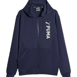 Puma Trainingsjack*Fit Double Knit trainingsjack heren navy