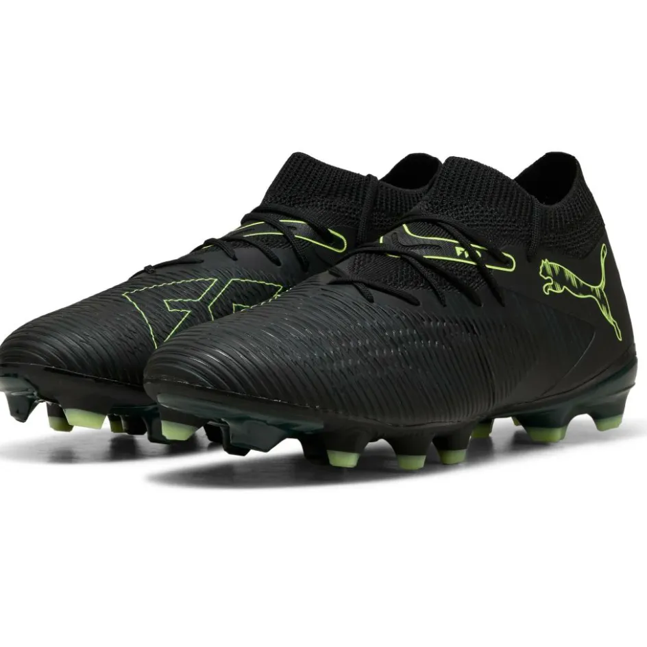 Puma Voetbalschoenen*Future 8 Match FG - AG voetbalschoenen black fizzy light green terrain