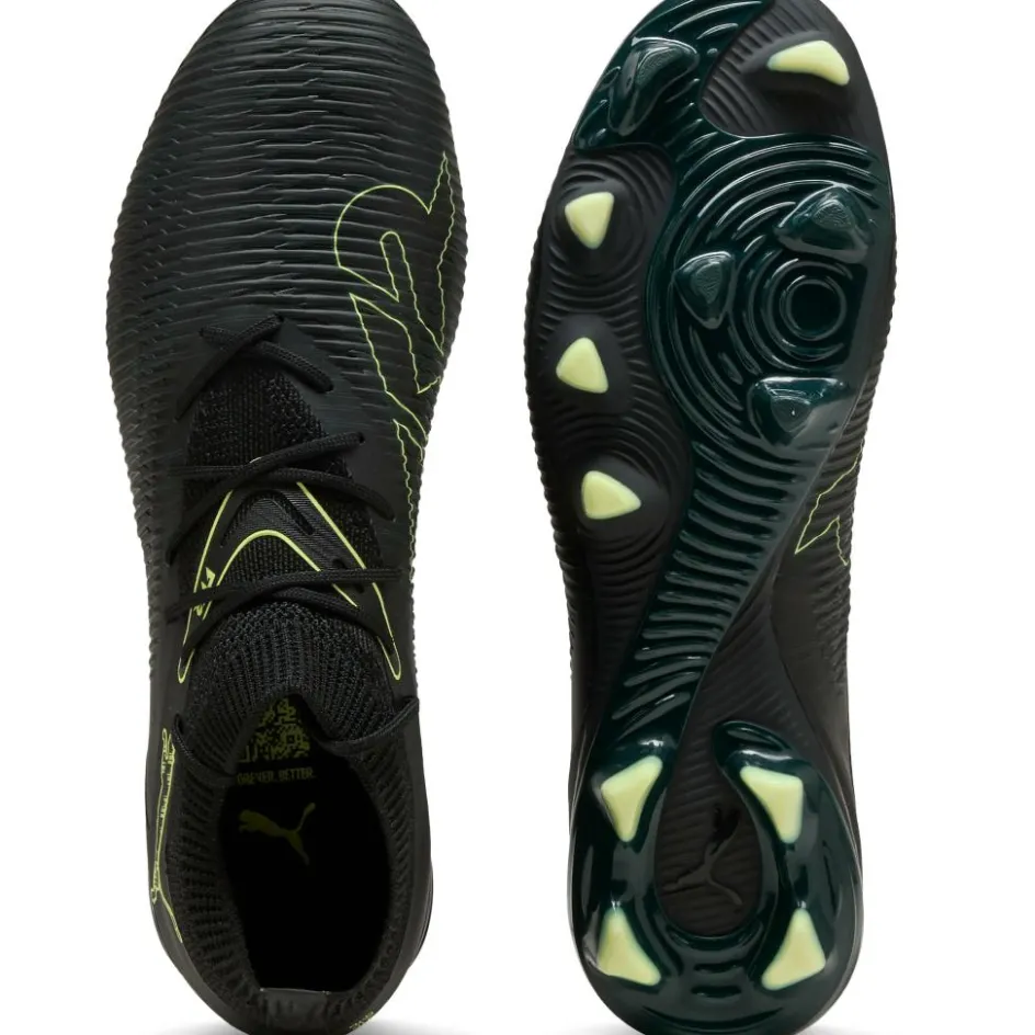 Puma Voetbalschoenen*Future 8 Match FG - AG voetbalschoenen black fizzy light green terrain