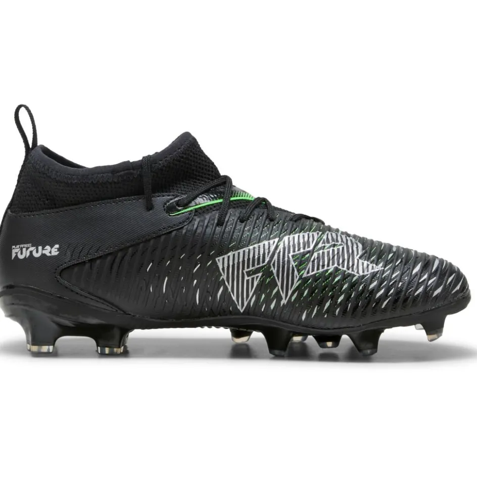 Puma Voetbalschoenen*FUTURE 8 MATCH FG AG voetbalschoenen junior black cool light grey fluo green