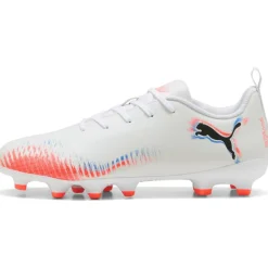 Puma Voetbalschoenen*Future 8 Play FG - AG voetbalschoenen junior white black glowing red