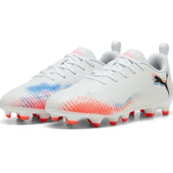 Puma Voetbalschoenen*Future 8 Play FG - AG voetbalschoenen junior white black glowing red