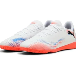 Puma Voetbalschoenen*Future 8 Play It IC zaalvoetbalschoenen white black glowing red