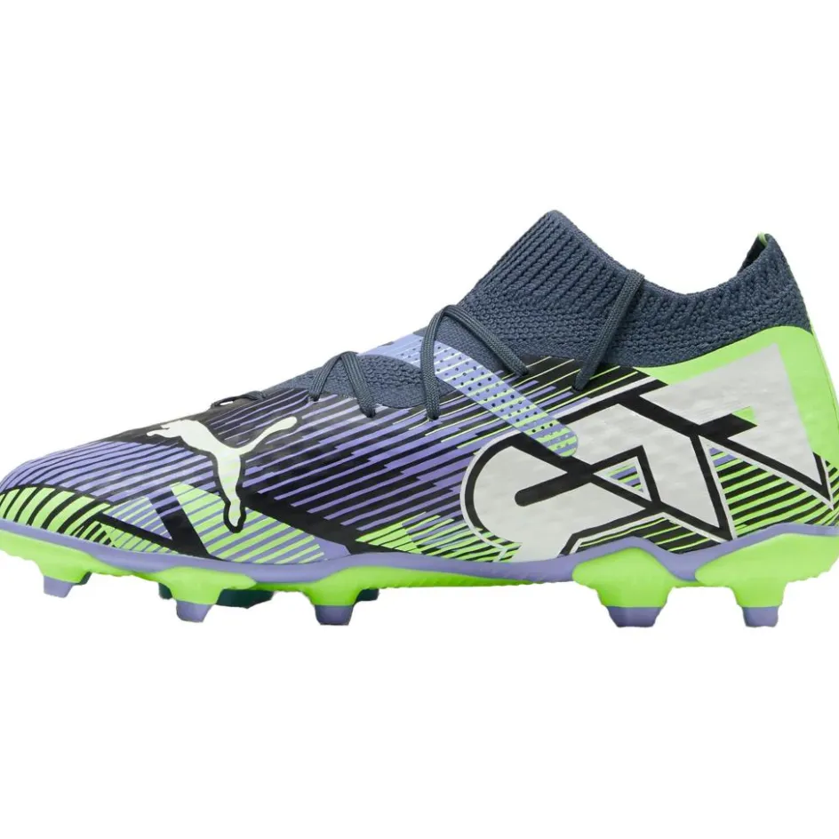 Puma Voetbalschoenen*FUTURE 7 PRO FG AG voetbalschoenen junior grey skies white fizzy apple
