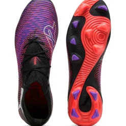 Puma Voetbalschoenen*FUTURE 8 PRO FG AG voetbalschoenen heren black white glowing red