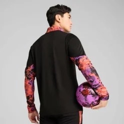 Puma Voetbalkleding*IndividualCUP 1/4 Zip trainingsshirt heren black