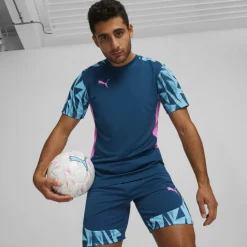 Puma Voetbalkleding*IndividualFinal Jersey voetbalshirt heren ocean  tropic bright aqua