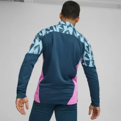 Puma Voetbalkleding*IndividualFINAL trainingsshirt heren ocean tropic bright aqua