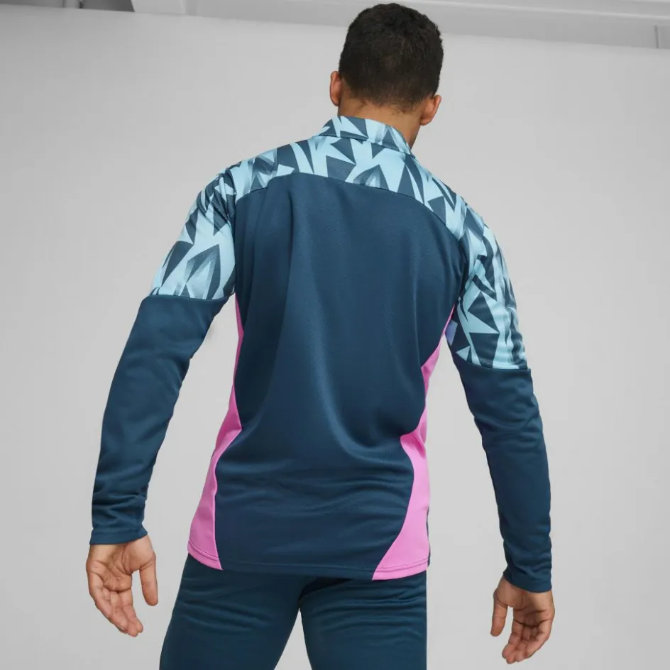 Puma Voetbalkleding*IndividualFINAL trainingsshirt heren ocean tropic bright aqua