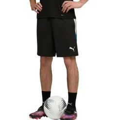 Puma Voetbalkleding*IndividualLIGA voetbalbroekje heren black white ultra blue