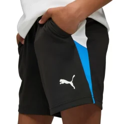 Puma Voetbalkleding*IndividualLIGA voetbalbroekje junior black white ultra blue