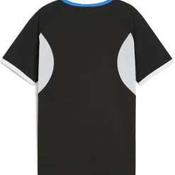 Puma Voetbalkleding*IndividualLIGA voetbalshirt junior black white ultra blue
