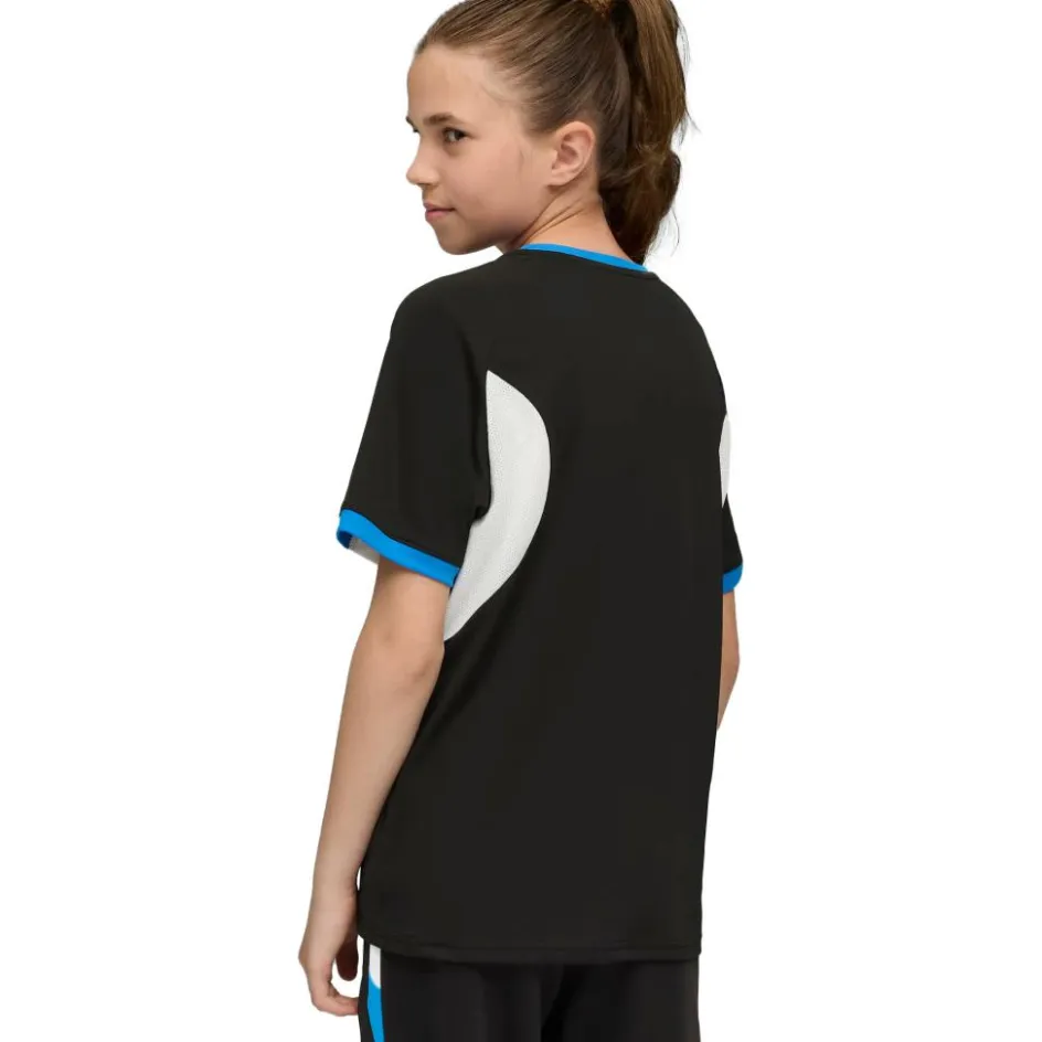 Puma Voetbalkleding*IndividualLIGA voetbalshirt junior black white ultra blue