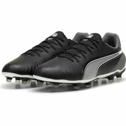 Puma Voetbalschoenen*KING MATCH FG AG voetbalschoenen heren black white cool dark grey