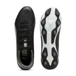 Puma Voetbalschoenen*KING MATCH FG AG voetbalschoenen heren black white cool dark grey