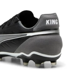Puma Voetbalschoenen*KING MATCH FG AG voetbalschoenen heren black white cool dark grey