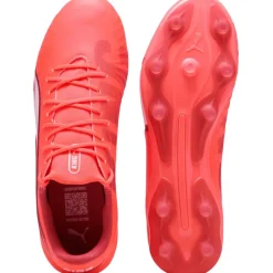 Puma Voetbalschoenen*KING MATCH FG AG voetbalschoenen heren glowing red white red fire