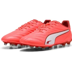 Puma Voetbalschoenen*KING PRO FG AG voetbalschoenen heren glowing red white red fire