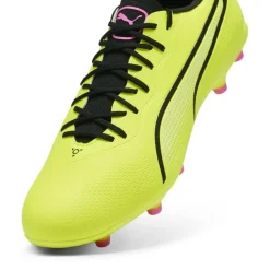 Puma Voetbalschoenen*KING PRO FG AG voetbalschoenen heren electric lime black poison pink