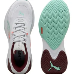 Puma Fitness Schoenen*PWR Hybrid fitness schoenen dames white ruby shimmer mint melt glowing red