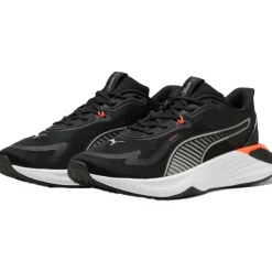 Puma Fitness Schoenen*PWR Hybride fitness schoenen heren black white glowing red gray echo