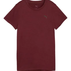 Puma Sportshirt*TAD ESSENTIALS shirt dames ruby shimmer heather