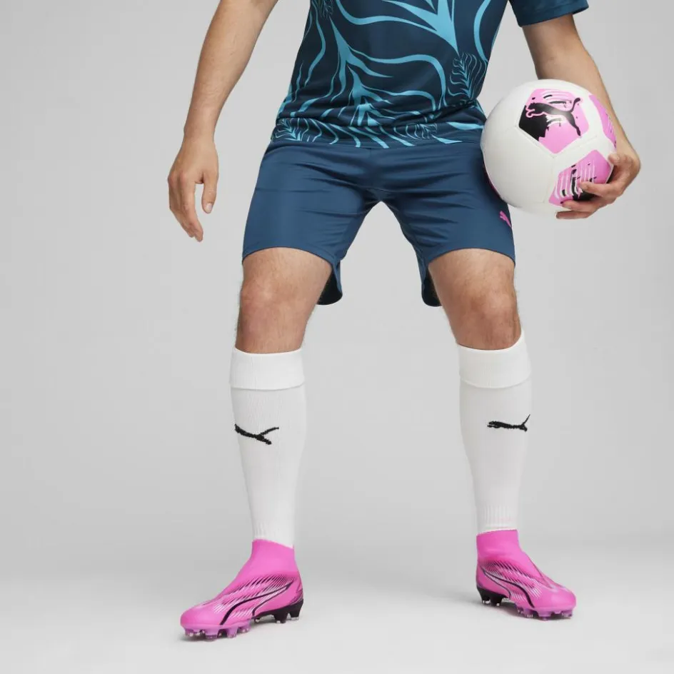 Puma Voetbalkleding*TeamLIGA voetbalbroekje heren ocean tropic poison pink