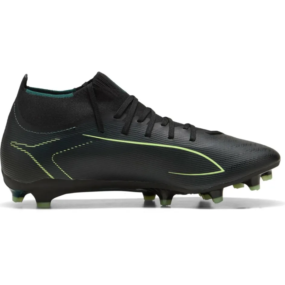 Puma Voetbalschoenen*Ultra 6 Match+ FG - AG voetbalschoenen black fizzy light green terrain