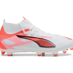 Puma Voetbalschoenen*ULTRA 5 MATCH+ FG AG voetbalschoenen heren white black glowing red