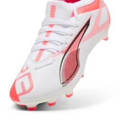 Puma Voetbalschoenen*ULTRA 5 MATCH FG AG voetbalschoenen junior white black glowing red