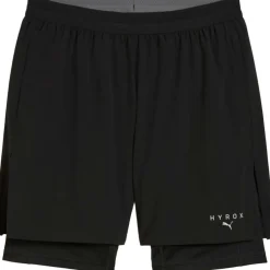 Puma Sportbroek*x HYROX 2 in 1 short heren black