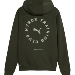 Puma Truien & Vesten*x HYROX CLOUDSPUN hoodie heren dark olive