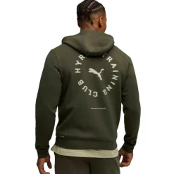 Puma Truien & Vesten*x HYROX CLOUDSPUN hoodie heren dark olive