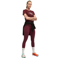 Puma Sportshirt*x HYROX shirt dames ruby shimmer