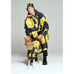 Rainkiss Regenkleding & -Laarzen*All Smiles X Smiley regenponcho black