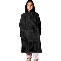 Rainkiss Regenkleding & -Laarzen*Back To Black regenponcho junior black