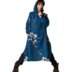 Rainkiss Regenkleding & -Laarzen*Japanese Blossom regenponcho blue