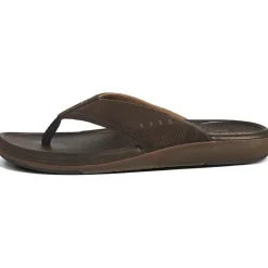 Reef Slippers*Cushion Norte slippers heren dark brown